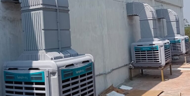 Commercial Air Coolers for Textile Showroom