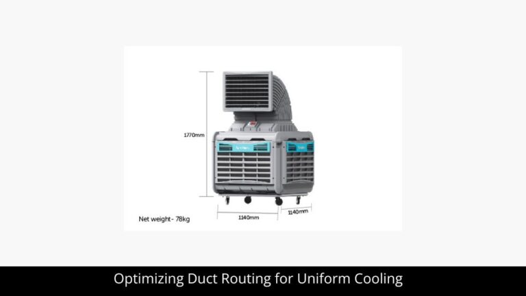 Optimizing Duct Routing Uniform Cooling