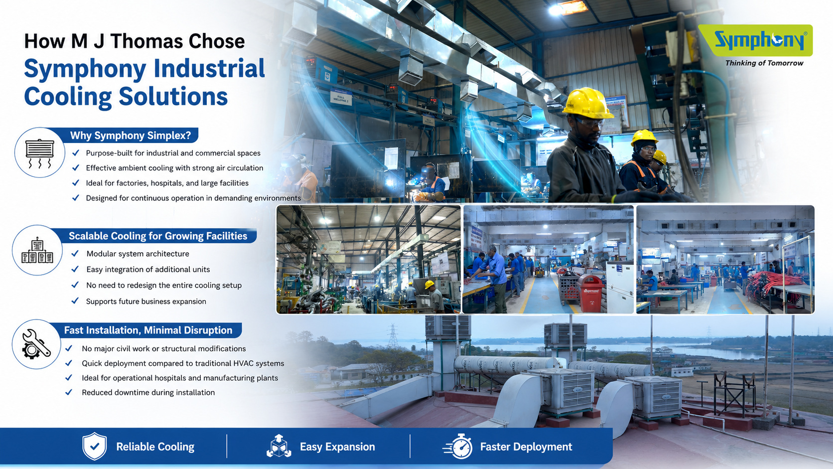 How M J Thomas Chose Symphony Industrial Cooling Solutions