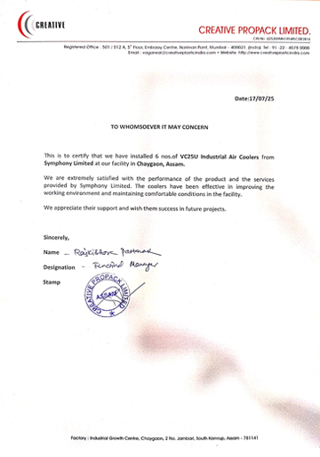 Creative Propack Limited